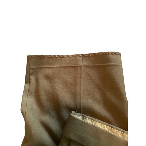 GUC Haggar Men's Black Dress Pants Pockets Belt Loops Size 32 x 32 - Picture 3 of 6